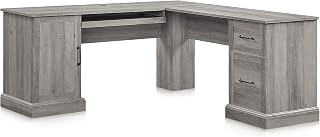 BELLEZE Modern Corner L-Shaped Home Office Computer Laptop Desk or Writing Study Workstati...