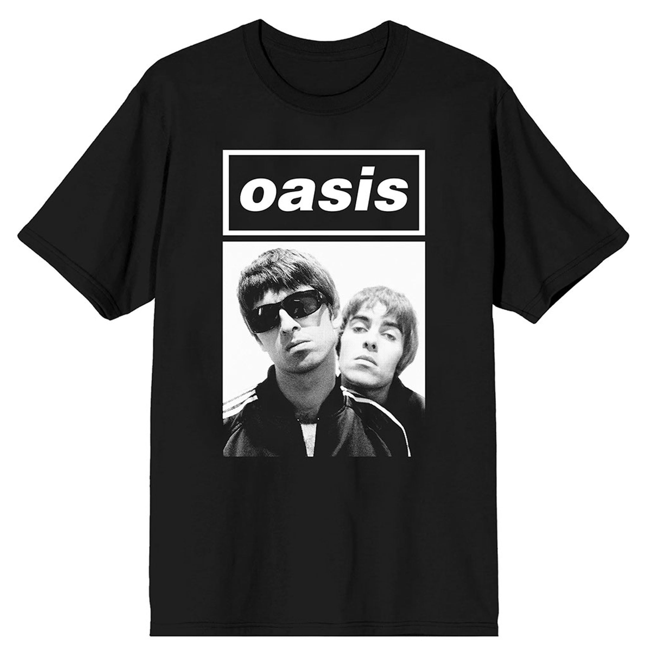 Oasis noel Tシャツ Amazon.com: Oasis Noel and Liam Boxed Photo T Shirt Size L