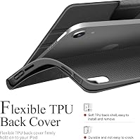 AUAUA iPad Mini 7 és 6 Tok 8,3 Hüvelykes Állvány Funkcióval, Ceruza Tartóval, Mágneses Rögzítéssel és Auto Alvás/Ébresztés Funkcióval - Szür 6