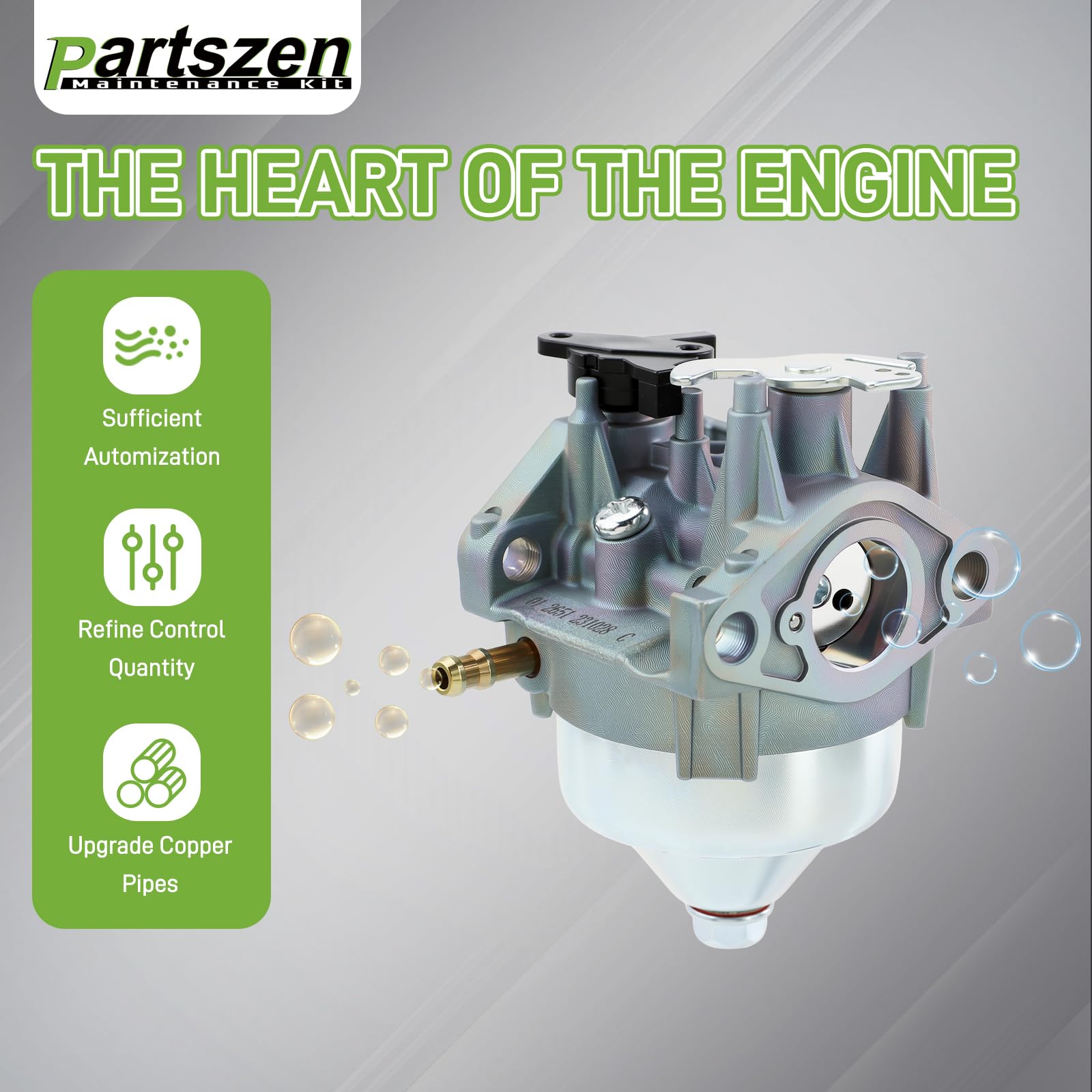 Amazon.com: partszen 16100-Z8B-911 Carburetor Kit for Honda