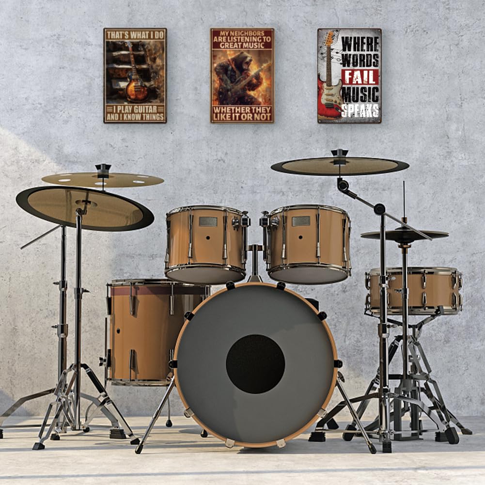 Targa In Metallo Vintage Old Man Riding – 20x30 Cm – Citazione Motociclistica “Non Smetti Di Guidare Perché Invecchi” – Decorazione Da Garage, Bar, Officina