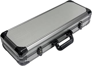 300/500 Stück Texas Hold'em Poker-Chip-Etui, hochwertige Tragetasche mit vollem Schutz für Ihre Chips., Schwarz, 500pcs Chips