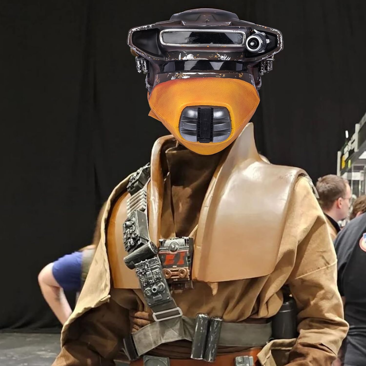 Halloween Helmet SW Cosplay Costume Deluxe Mask for Men Women Collectible Prop