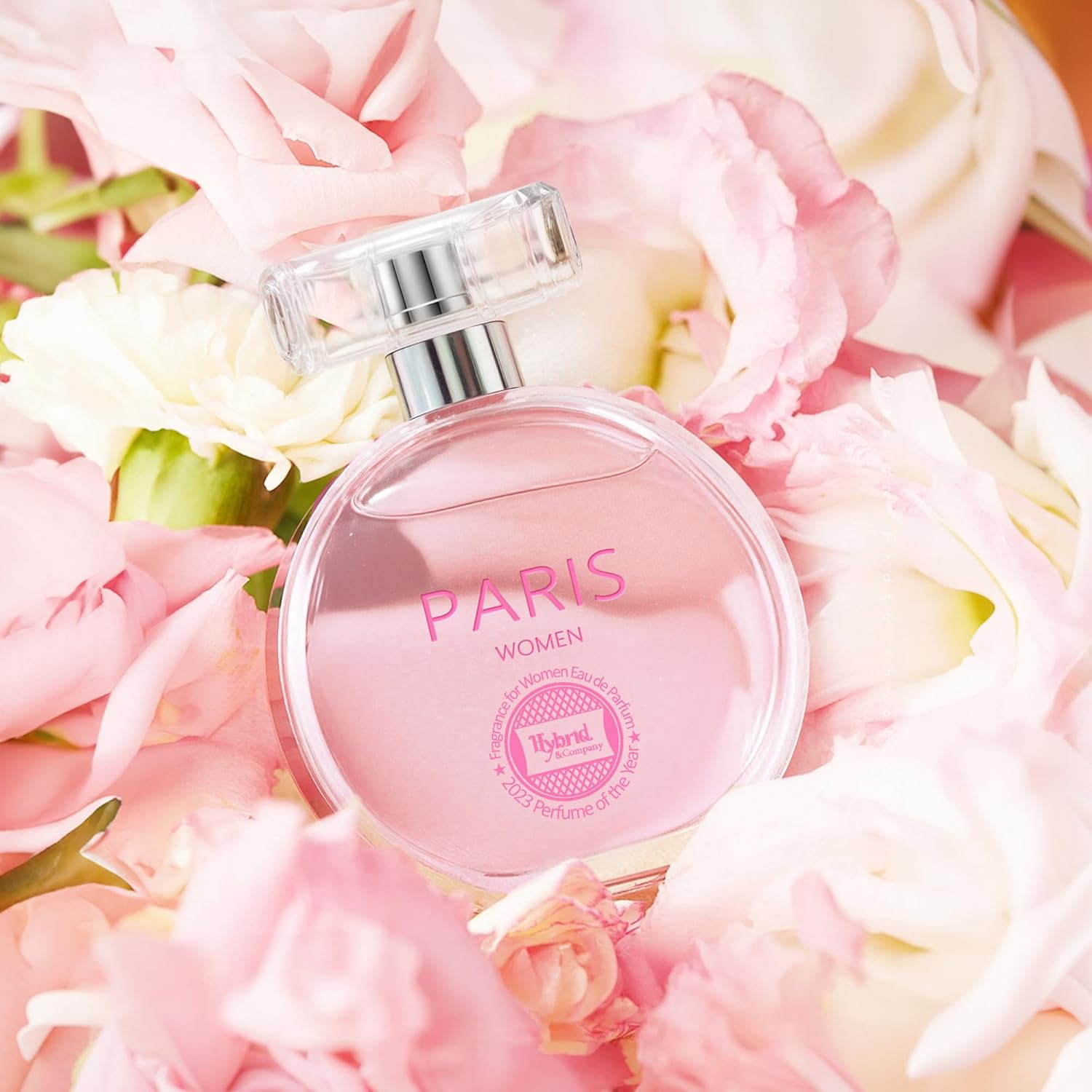 Hybrid & Company Paris Women Women Romantic and Sensual Perfume Eau de Parfum 3.4 Fl oz - Image 5