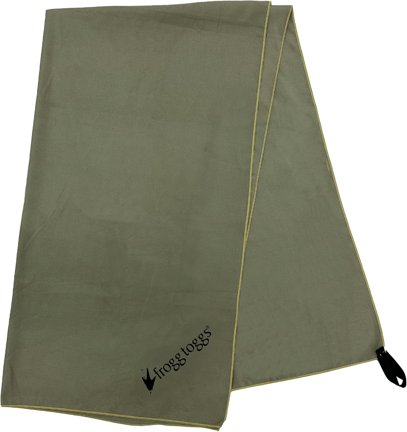 FROGG TOGGS Beach-Camp Microfiber Cooling Drying Towel with Mesh Storage Bag, Machine Washable, Spring Lake, 35”x 62”