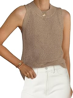 PRETTYGARDEN Women's Crochet Tank Top
