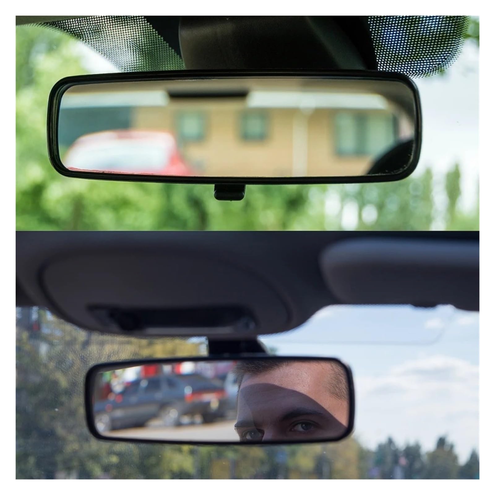 Rétroviseur Conduite Accompagnée Pour Peugeot OE814842 Rétroviseur Intérieur De Remplacement
