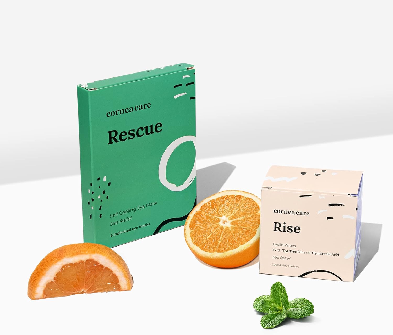 The Eyelid Hygiene Starter | Self Cooling Hydrogel Cold Compress | Eye Wipes for Dry Eyes | Dry Eye Relief | Eye Compress for Puffy Eyes | Eye Masks | Eyelid Wipes with Tea Tree Oil | Travel Friendly