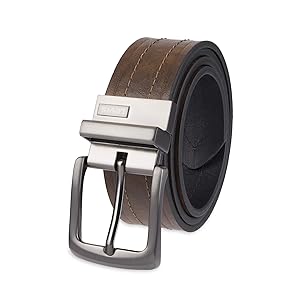 Levis Mens 2-in-1 Reversible Belt  Everyday Casual Jean Style (Regular & Big & Tall Sizing)