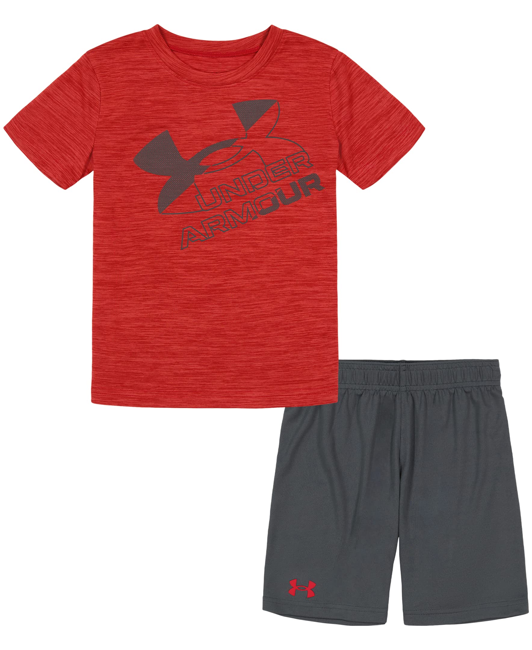 Under Armour Boys' 2-piece Short Sleeve Graphic T-Shirt and Shorts Set