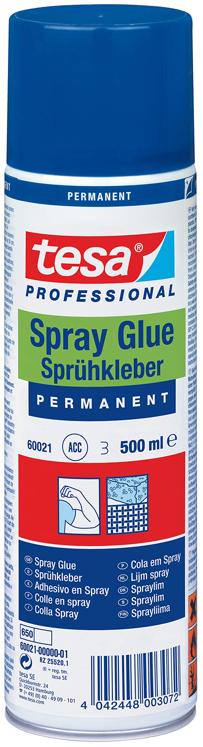 tesa Sprühkleber, Dose (3x 500ml)