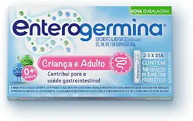 Probiótico Enterogermina 10 Frascos de 5ml