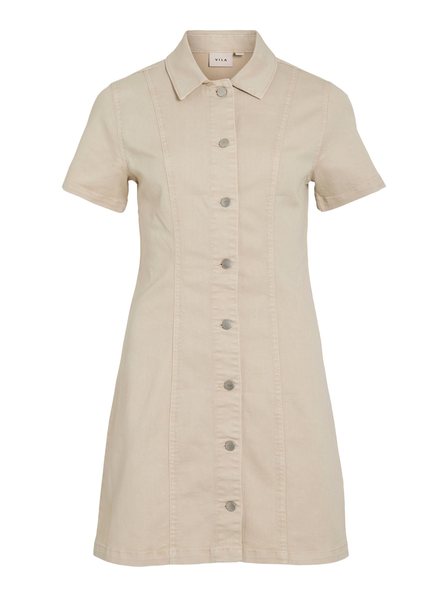 Vila Female Jeanskleid VINISA Kurzes