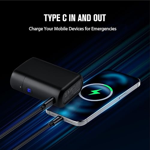 Miniatura 4 de OLIGHT Baton4 Premium Edition - Linternas EDC de 1300 lúmenes con caja de carga tipo C, alimentadas por batería recargable, pequeña linterna