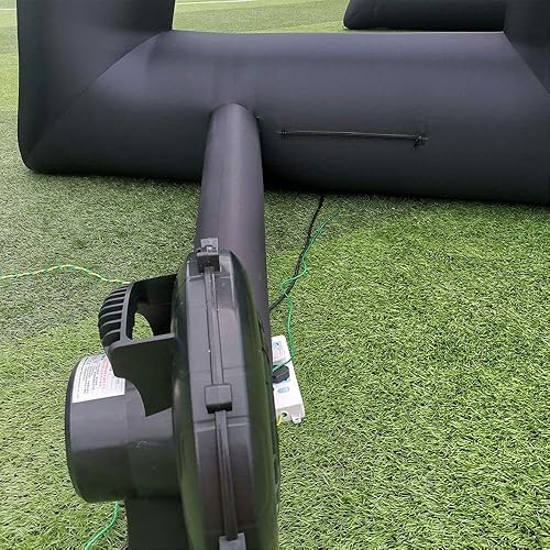 Miniatura 4 de fitnessandfun Proyector inflable enorme de 20 pies, pantalla de cine frontal y trasera, pantalla de cine sin costuras Mega pantalla de cine (20 pies