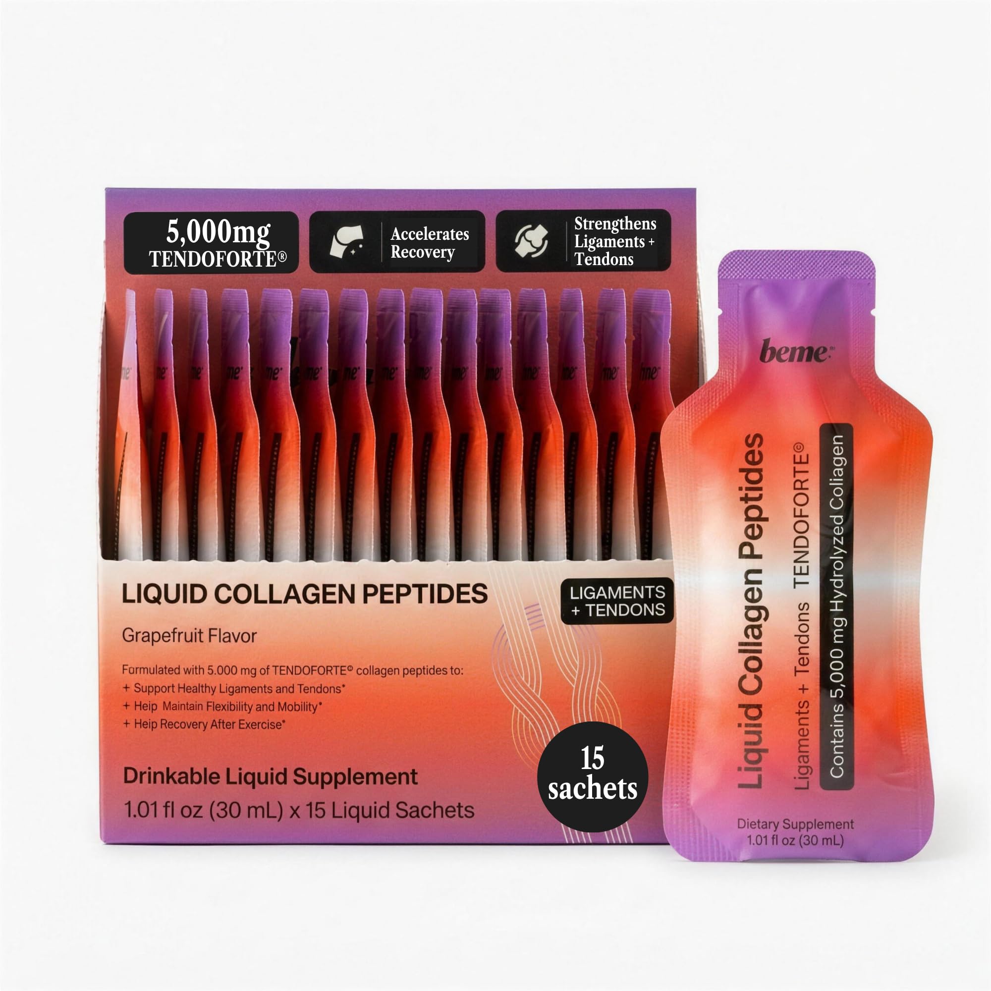 BeMe Protect – TENDOFORTE Liquid Collagen for Tendons & Ligaments
