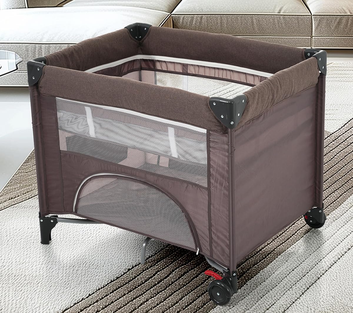 Amazon.co.jp: Bennbari ベビーベッド 折りたたみ ベビーサークル  