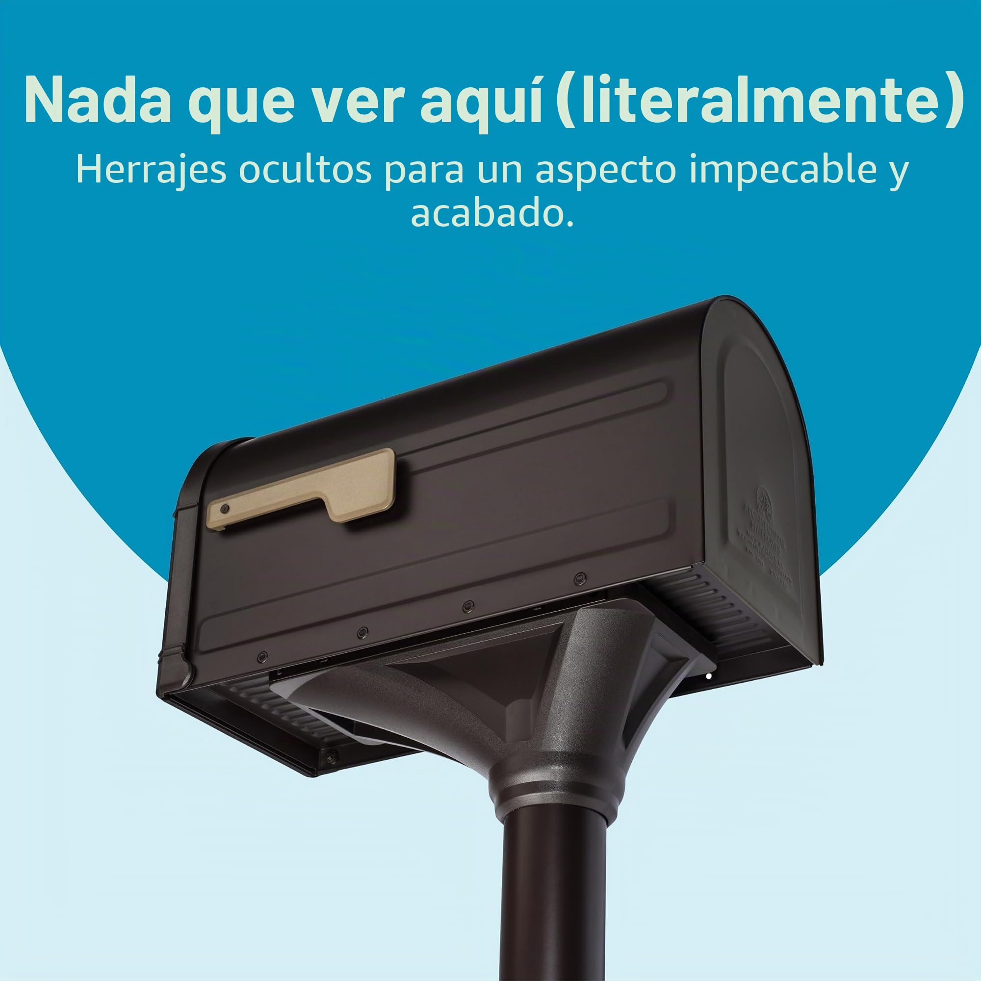 Architectural Mailboxes 7980RZ Roxbury - Kit de buzón, Bronce aceitado