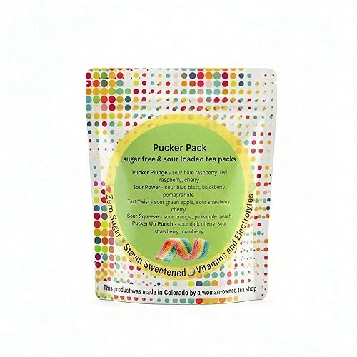 Sours Loaded Tea 5‑Pack | 5 Unique Loaded Teas Featuring