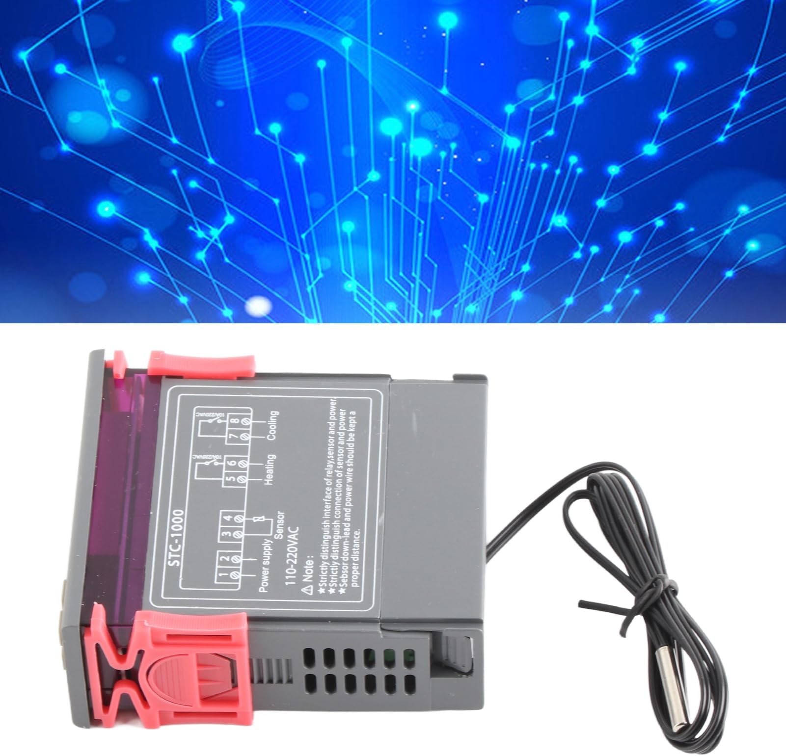 Tester Isolamento Termostato Digitale STC-1000 – Per Acquari - Foto 4