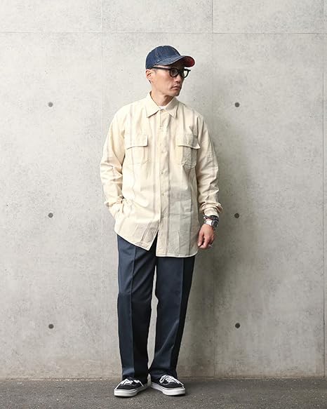 Amazon.co.jp: 実物 デッドストック イタリア軍 プリズナー ストライプ  