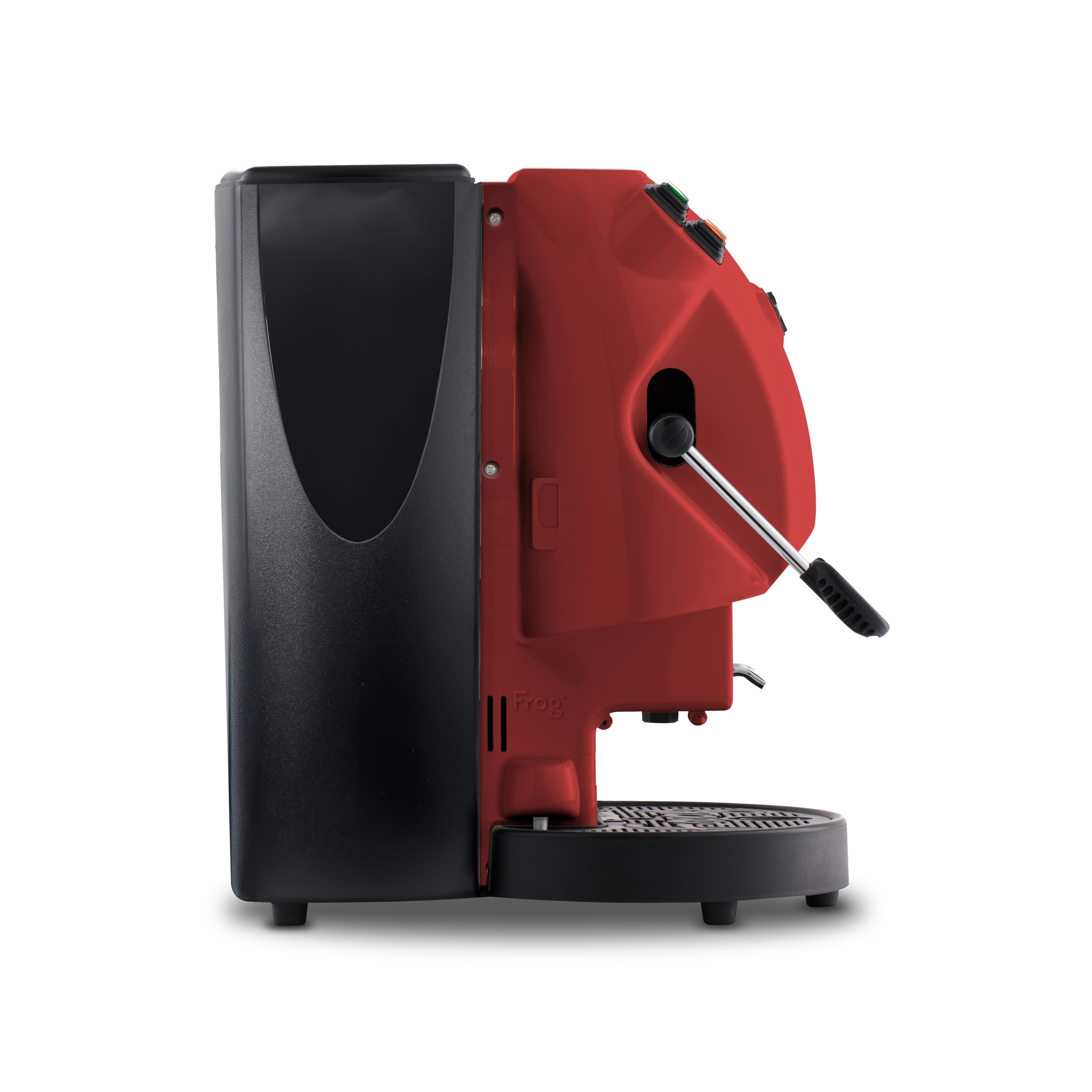 Didiesse Frog Revolution Kaffeemaschine für Pads, 650 W, Rot, Vollrot