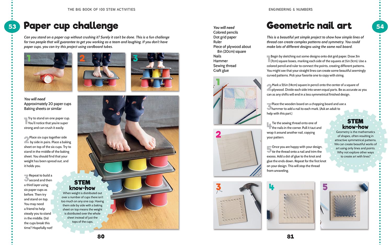 Big Book of 100 STEM Activities: Science Technology Engineering Math