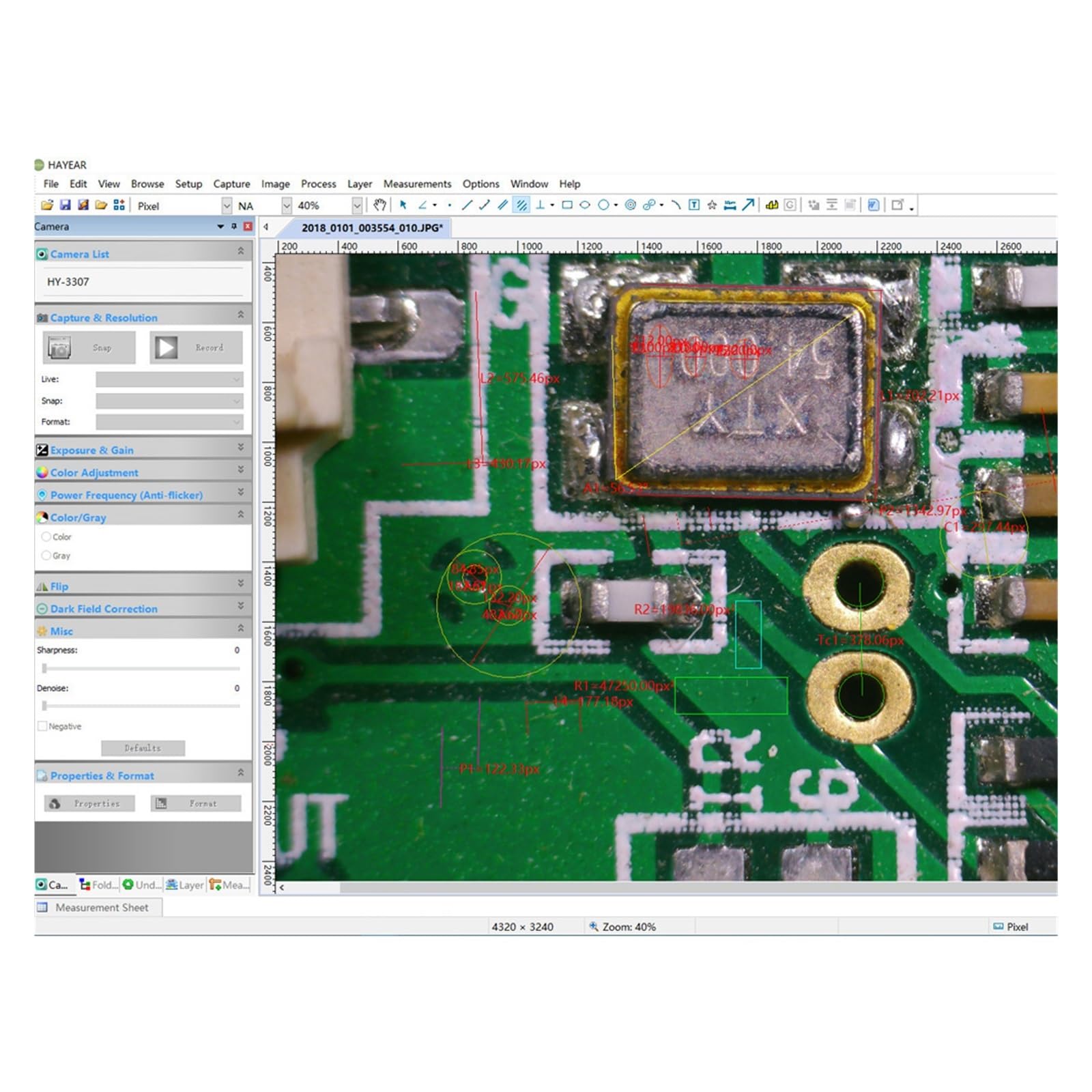 Cyfrowy elektroniczny okular 5 MP CMOS Kamera mikroskopowa USB2.0 Free Driver Camera TypeC Mikroskopowy Ocular