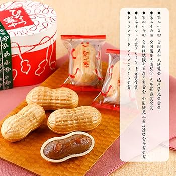 Amazon | なごみの米屋 ぴーなっつ最中 12個詰 ギフト 和菓子