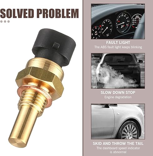 Miniatura 5 de Sensor de temperatura del refrigerante del motor, sensor de temperatura del agua de aleación de plástico, OEM #15404280 12191170 60811520 12608814