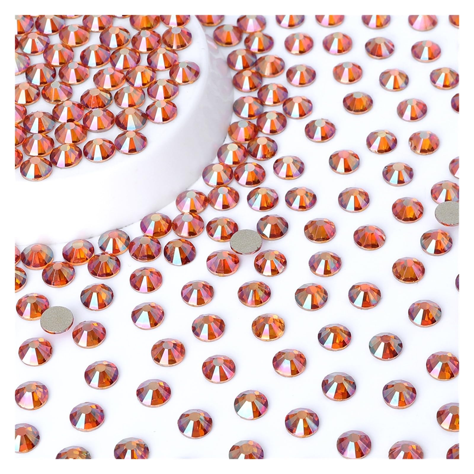Glass Nail Art Rhinestones Glitter Round Flatback Crystal SS6 SS20 Manicure