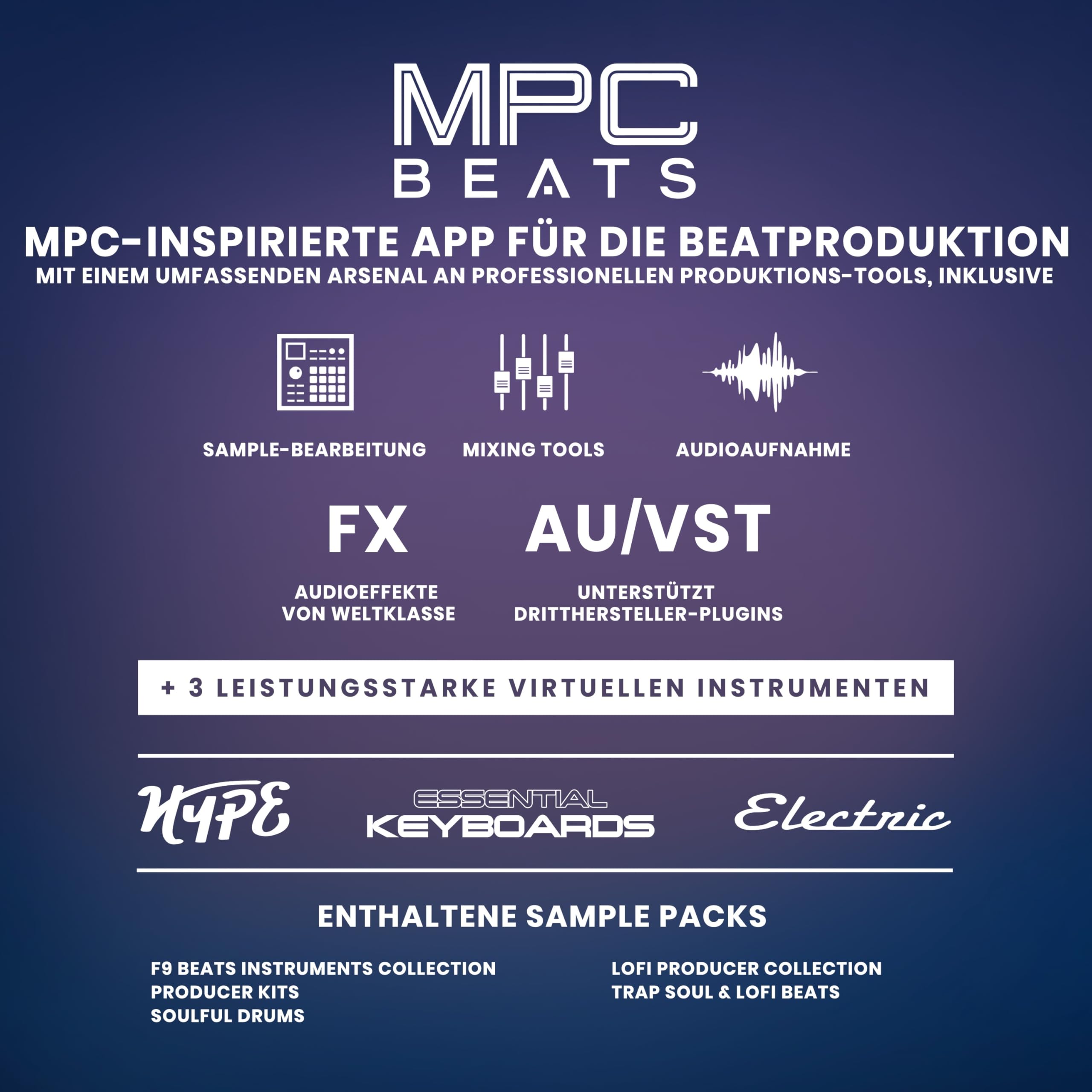 Akai Professional LPK25 - USB MIDI Keyboard Controller mit 25 Responsiven Synth-Tasten für Mac und PC, Arpeggiator und Musikproduktionssoftware