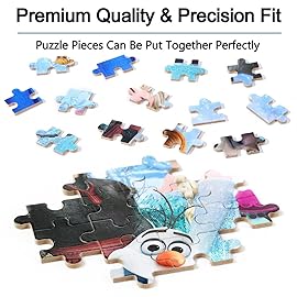 LELEMON Puzzles for Kids Ages 4-6,100 Piece Puzzles for Kids Ages 4-8 in a Metal Box,Educational Jigsaw Puzzles in a Metal Box,100 Piece Puzzle Games Puzzle Toys for Girls and Boys