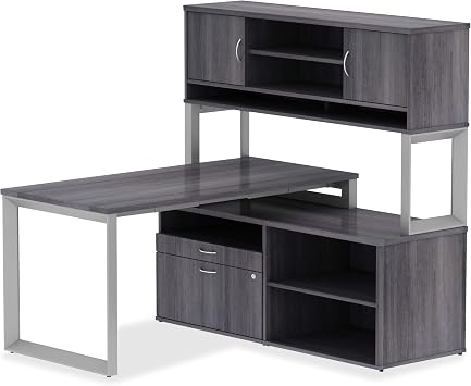 Lorell Relevance Series Charcoal Laminate Office Furniture