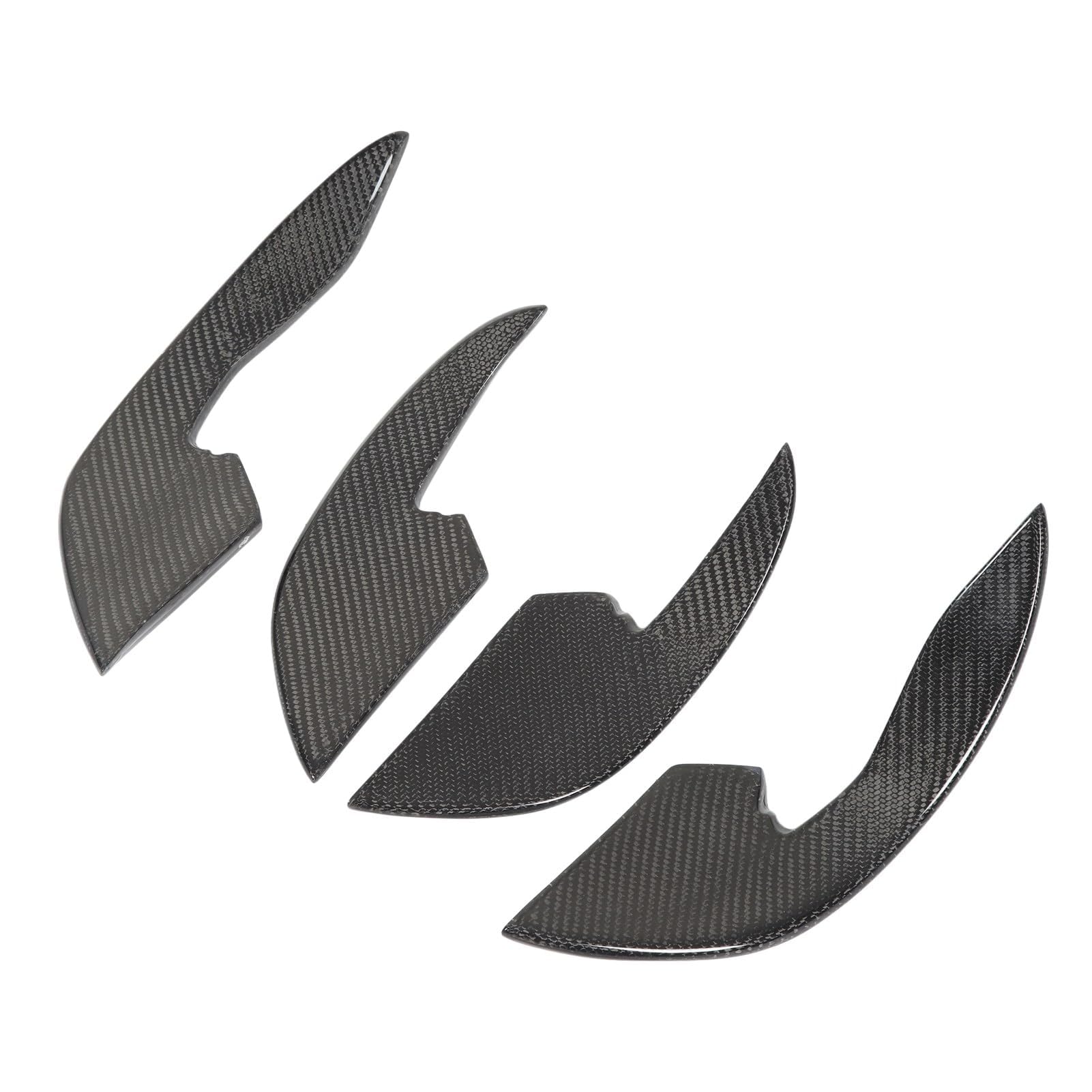 Spoiler canard Audi RS7 RS6 RS5 RS4 en finition carbone premium pour pare-chocs