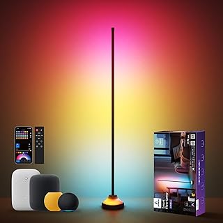 12 Office Lights Ideas for Brighter Motivating Spaces 105 RGB&IC Smart Corner Floor Lamp – 20 W/1100 lm, 24‑Zone DIY & Music‑Sync ...