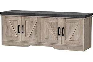 Greige Entryway Bench: The Perfect Fusion of Storage and Comfort for Your Home