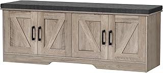 28 Entrance Shoe Storage Ideas For A Clean, Welcoming Entryway 89 2-Tier Storage Bench, 47.2