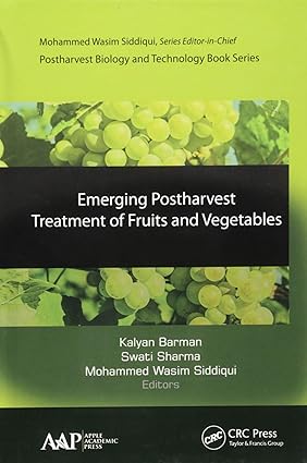 EMERGING POSTHARVEST TREATMENT OF FRUITS AND VEGETABLES (HB 2019)
