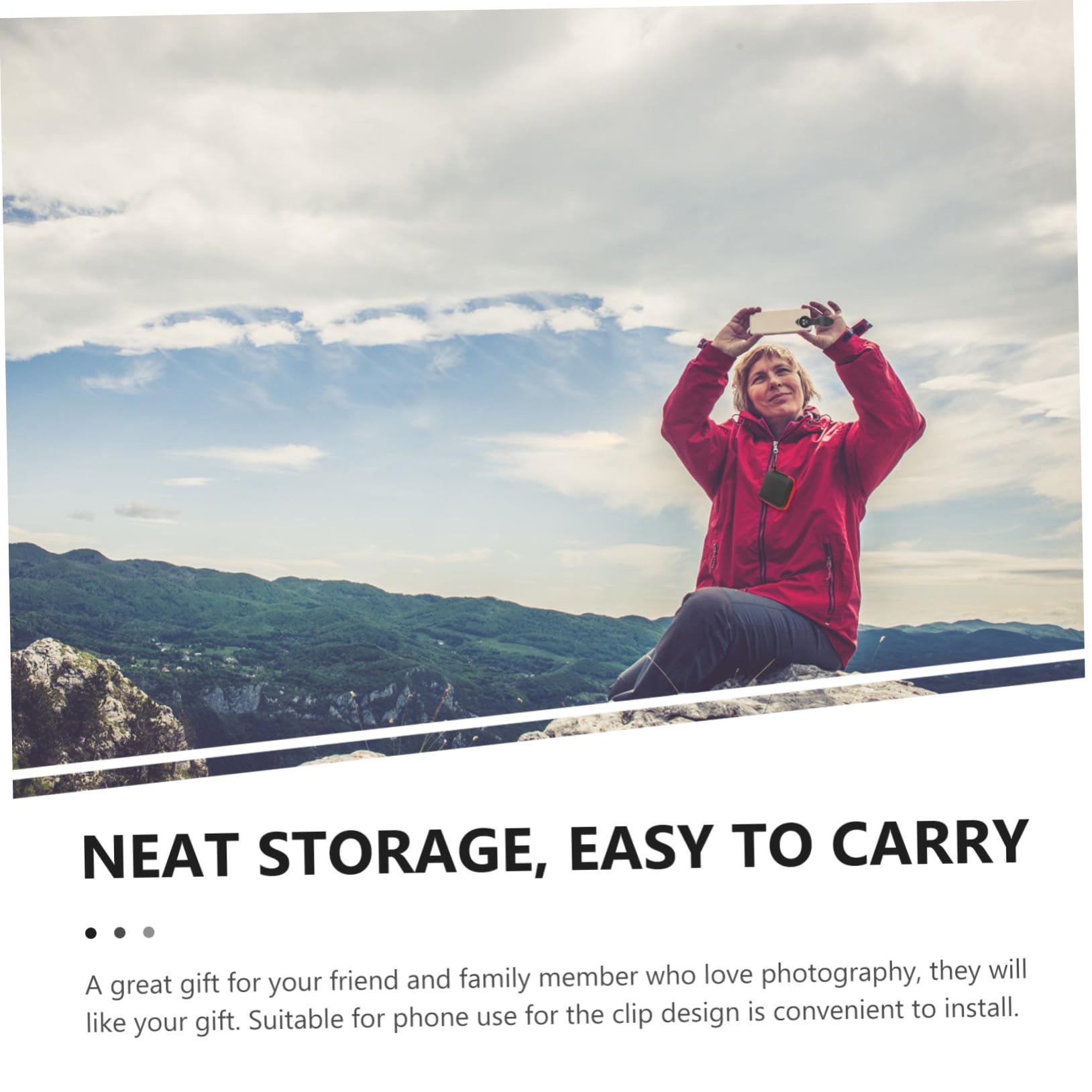 1set Kit Per Fotocamera Smartphone Lenti Professionali Grandangolari e Macro Facile Installazione e Trasporto Per Appassionati Di Fotografia