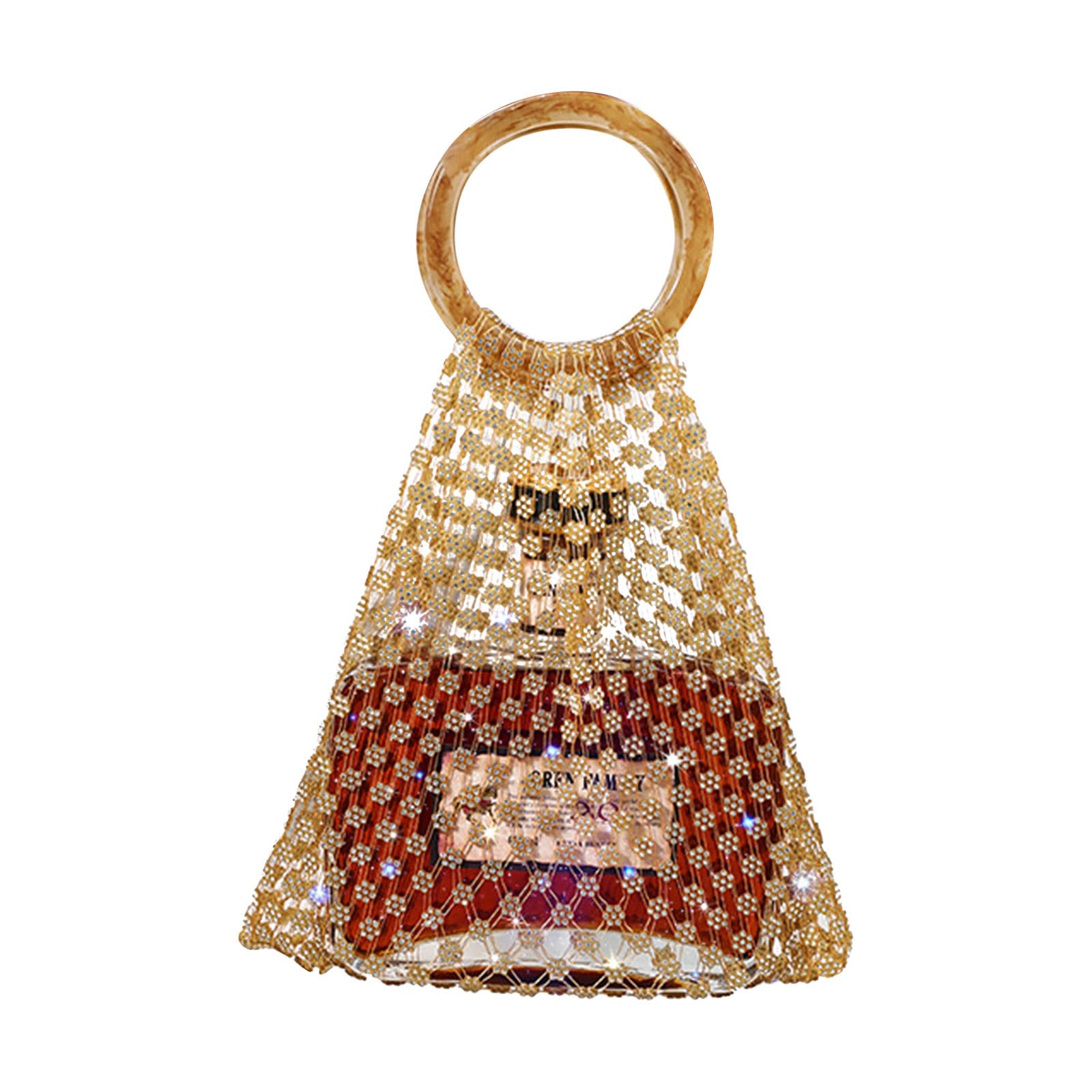 Bbajszx Luxurious Nylon Beverage Carrier with Strong Handle for Easy Transport and Festivities Attractive Event Bag
