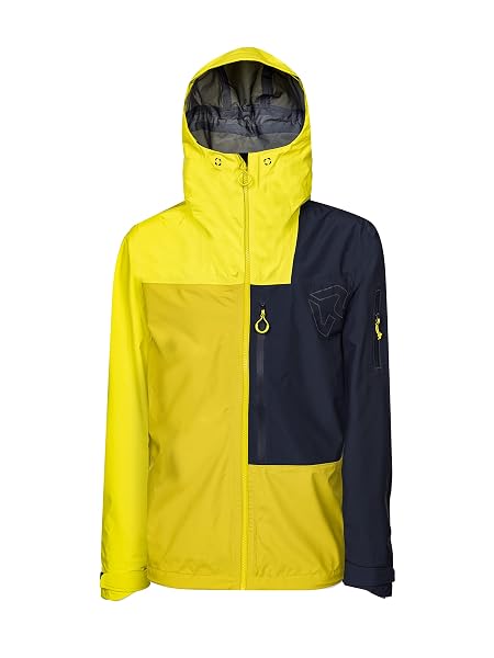 Rock Experience REMJ10181-W854 ALASKA Uomo Giacca 1810 CITRONELLE+1809 SULPHUR SPRING+1330 BLUE NI XXL