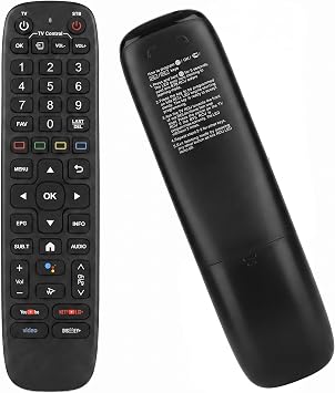 V6 Voice Remote Replacement for VSeeBox V6 Max V5 Pro V3 Plus V2 V1 Box, Backlit Smart TV Box Remote Replacement