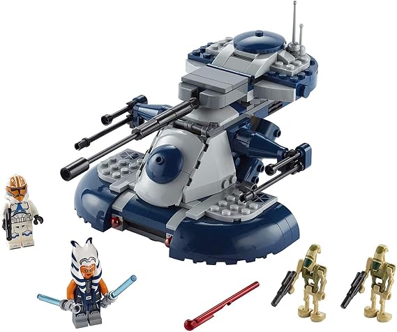 LEGO Star Wars: The Clone Wars Armored Assault Tank (AAT) 75283 Building Kit, Awesome Construction Toy for Kids with Ahsoka Tano Plus Battle Droid Action Figures (286 Pieces)