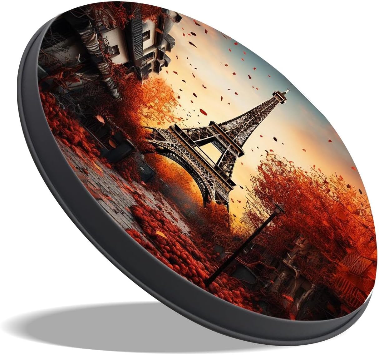 EiffelMap Set of 4 Stove Burner Covers - Premium Round Electric Stove Range Protectors,8 IN & 10 IN