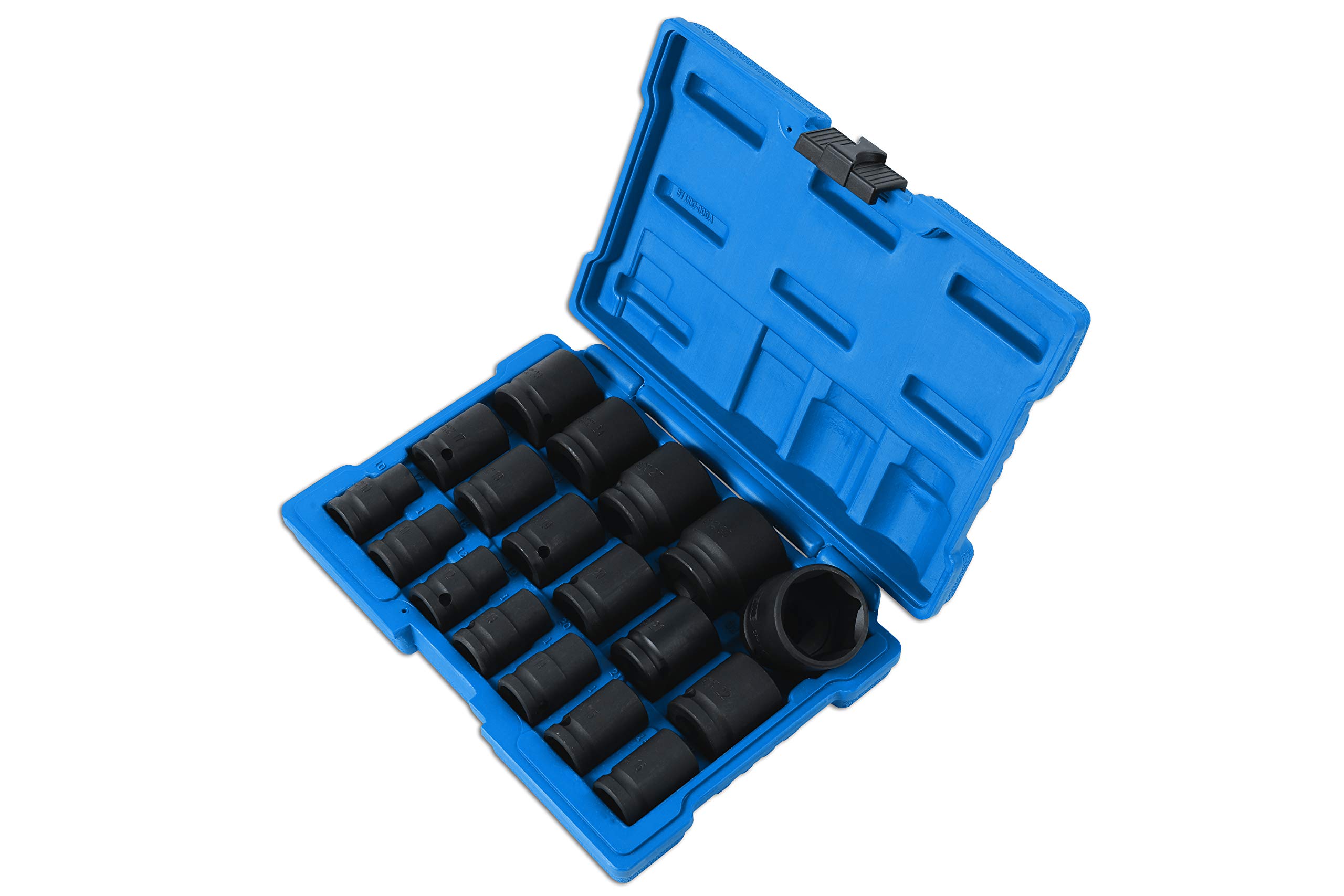 Laser 6648 Zestaw nasadek udarowych 1/5.1 cm D 18 szt
