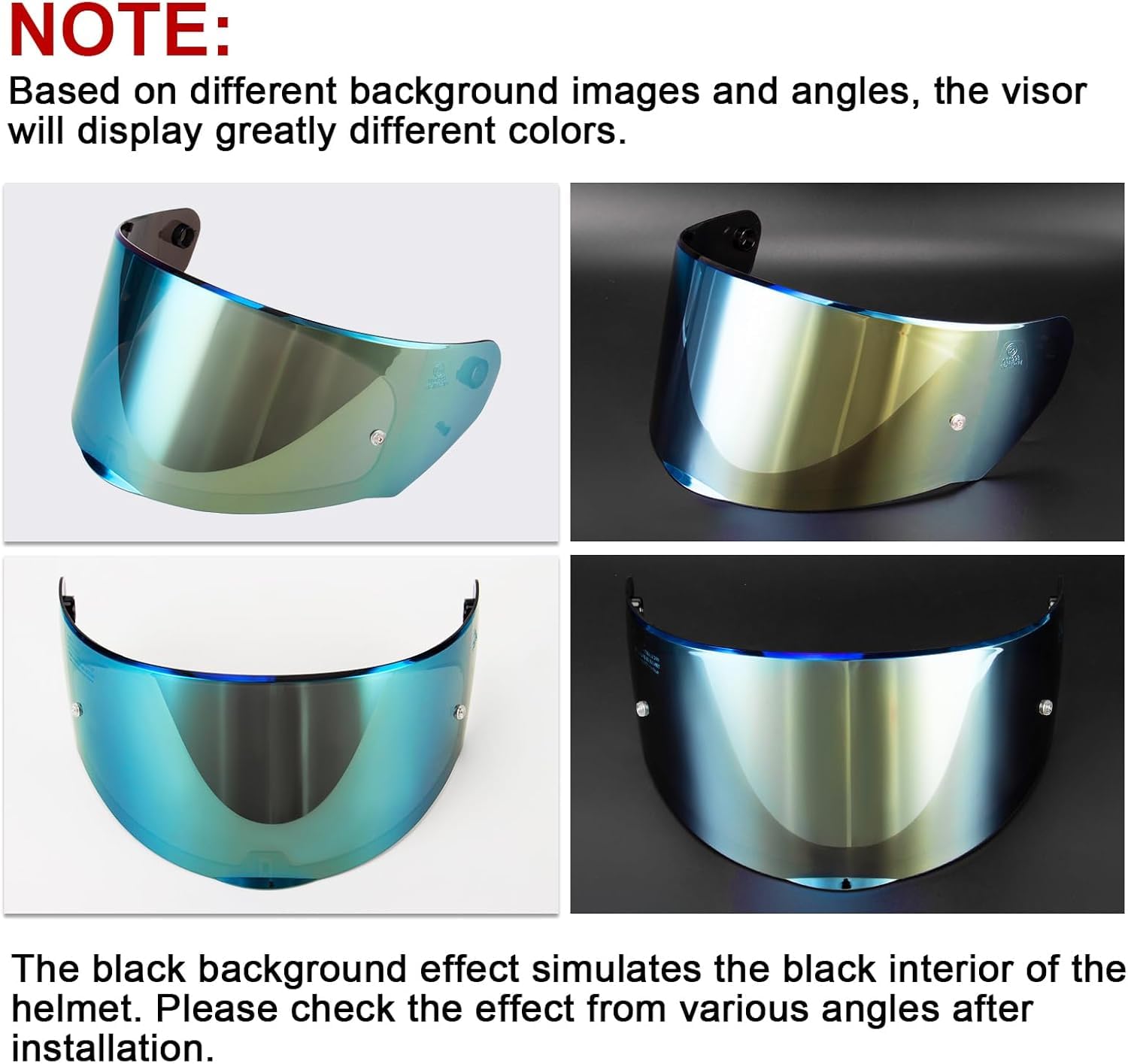 Visiera Per Casco LS2 - Ricambio Colorato Per FF320, FF353, FF328, FF800 - Foto 7