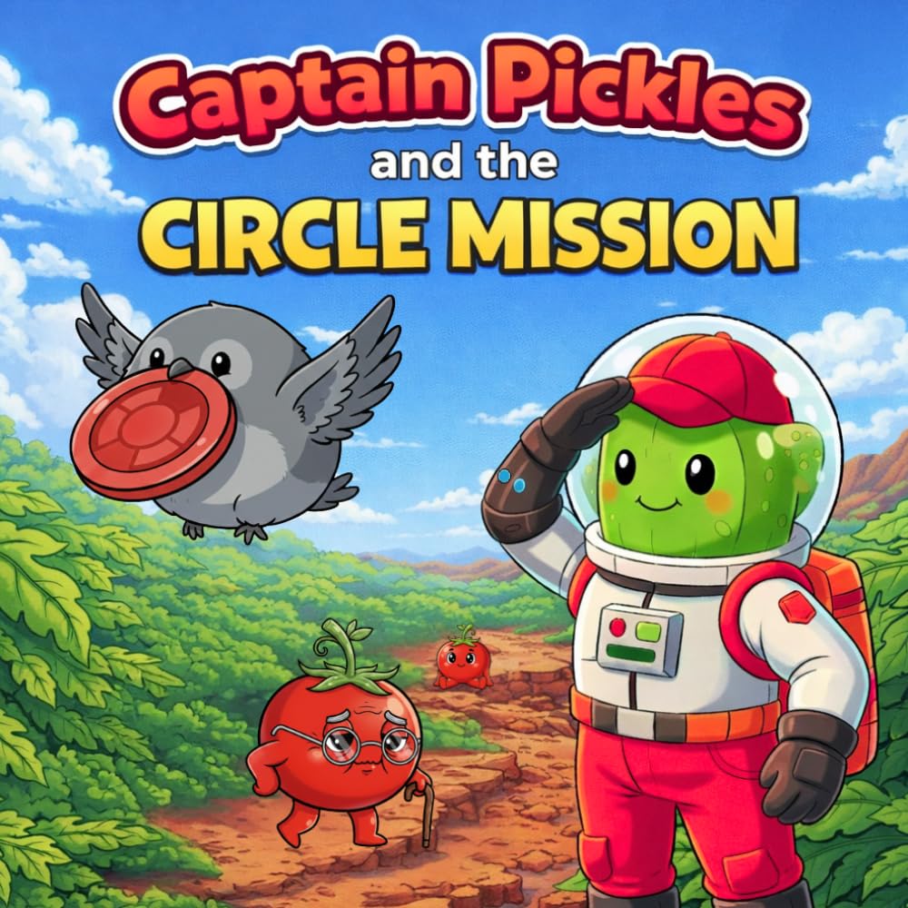 Captain Pickles and the Circle Mission: A Fun Shape Learning Adventure for Ages 3–6 | Learn to Recognize, Trace, and Draw Circles | Preschool and ... (Captain Pickles Shape Training Missions)