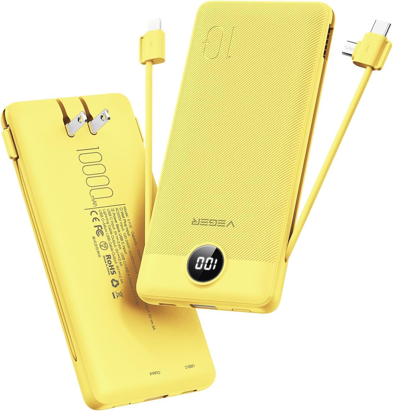 VEGER Portable Charger Power Bank...