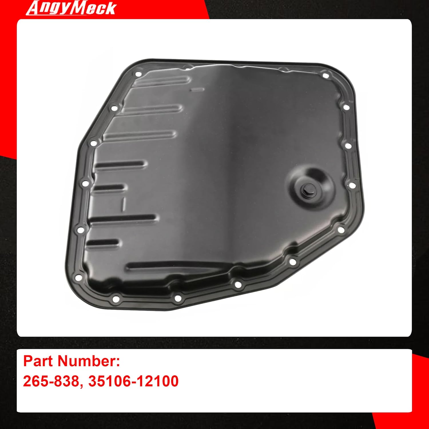 Transmission Oil Pan Compatible with Corolla 2003-2008 Matrix 2003-2008 1.8L Petrol Replace 265-838, 35106-12100